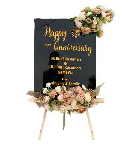 Papan Bunga Akrilik Tuwed